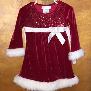 bonnie baby santa dress